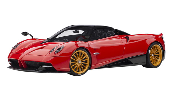 【送料無料】　AUTOart 1/18 パガーニ ウアイラ ロードスター レッド 完成品ミニカー 78287