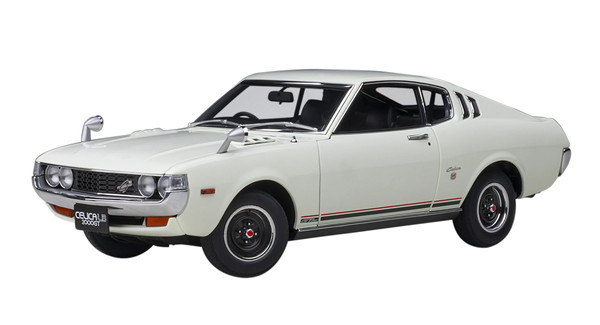 【送料無料】　AUTOart 1/18 トヨタ セリカ リフトバック 2000GT (RA25) 1973 ホワイト 完成品ミニカー 78766