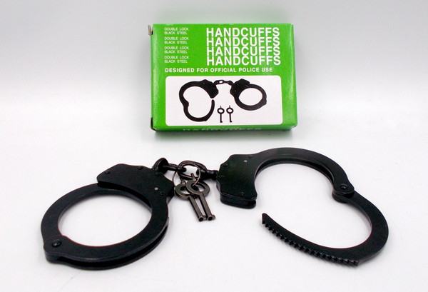 楽天市場】MOTEDO 手錠 ダブルロック JC-804 ブラック : ケイヘブンズ