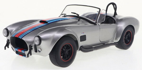 【送料無料】 SOLIDO 1/18 シェルビー コブラ 427 Mk.II ソリドワークス 1965 (シルバー) 完成品ダイキャストミニカー S1804913