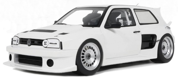 【送料無料】　OttO mobile 1/18 フォルクスワーゲン ゴルフ III Khyzyl Saleem 2024 (ホワイト) 完成品ミニカー OTM1110