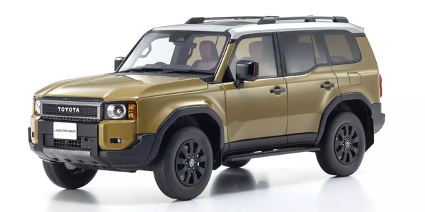 【送料無料】　京商オリジナル 1/18 samurai トヨタ ランドクルーザー 250 (ベージュ) 完成品ミニカー KSR18064BE