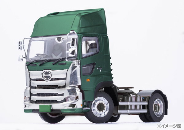 【送料無料】　プラッツ 1/50 日野プロフィアSH 4×2 ハイルーフ ターコイズメタリック 現行モデル 完成品 KK1300SHTM