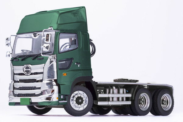 【送料無料】　プラッツ 1/50 日野プロフィアSS 6×4 ハイルーフ ターコイズメタリック 現行モデル 完成品 KK1300SSTM