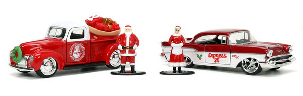 楽天市場】Jada ミスター ＆ ミセス サンタクロース 1941年 フォード