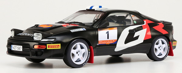 【送料無料】　IXO MODELS 1/18 トヨタ セリカ GT-FOUR ST185 2025年 ラリー・コスタ・ブラバ 優勝 #1 J.M.Latvala/J.Hussi 完成品ダイキャストミニカー 18RMC242｜トイスタジアム1号店