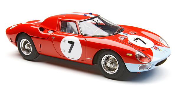 【貨物輸送無料】 CMC 1/18 フェラーリ250 LM 1964 ランス12第四次元スピード競技勝ちとる #7 Hill/Bonnier 車台電話番号5895 RHD 遣っ付ける品ダイキャストミニカー M-261