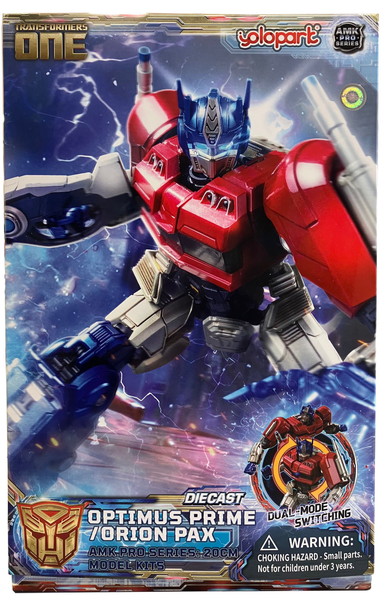 【送料無料】　童友社 トランスフォーマー/ONE オプティマスプライム/オライオンパックス 塗装済 組立モデル AMK Proシリーズ