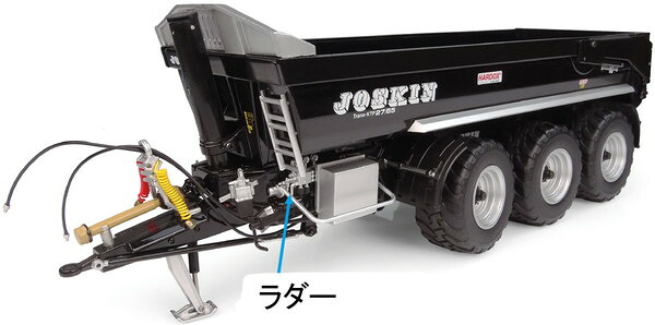 【送料無料】　UNIVERSAL HOBBIES 1/32 Joskin Trans-KTP 27/65 ブラック 限定1,500個 完成品 E6798