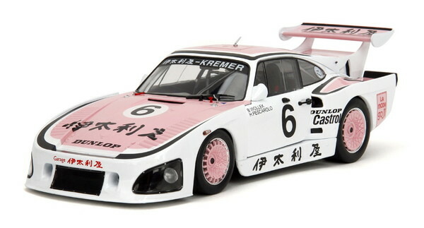 【貨物輸送無料】 JADA TOYS 1/18 PINK SLIPSつづき物 1981 ポルシェ 935 K3 #6 鈴鹿 1,000粁 伊太利屋 為し終わる品ダイキャストミニカー JADA36386 おもちゃ-車