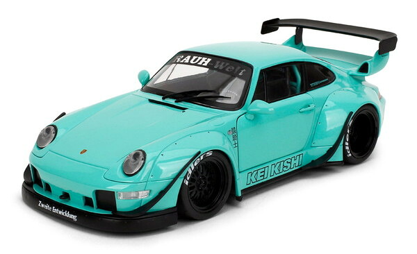 【送料無料】　JADA TOYS 1/18 PINK SLIPSシリーズ ポルシェ RWB KEI KISHI ミントブルー 完成品ダイキャストミニカー JADA36463 8,672円