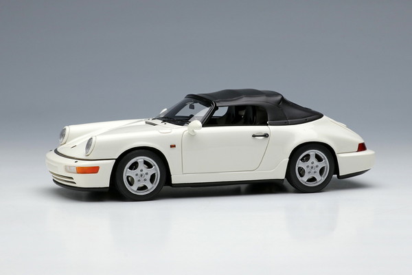 【貨物輸送無料】 VISION 1/43 ポルシェ 911(964) カレラ 2 素早さはやりっ子 1993 白いこと 成し遂げる品ミニカー VM165C