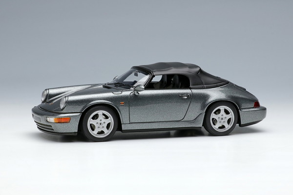 【貨物輸送無料】 VISION 1/43 ポルシェ 911(964) カレラ 2 素早さはやりっ子 1993 スレートグレーメタリック 成し遂げる品ミニカー VM165E