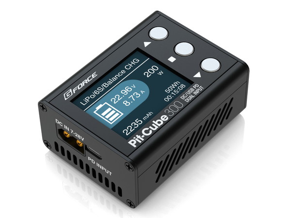 【貨物輸送無料】 ジーフォース Pit-Cube300 DC/PD Charger 充・放電器 G0412