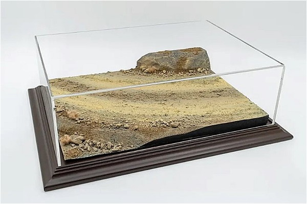 【8月発売予定】　【送料無料】　ATLANTIC CASE ケース付ジオラマ Mountain Road (山道) 1/18～1/24スケール対応 ディスプレイケース ATL30208 25,170円