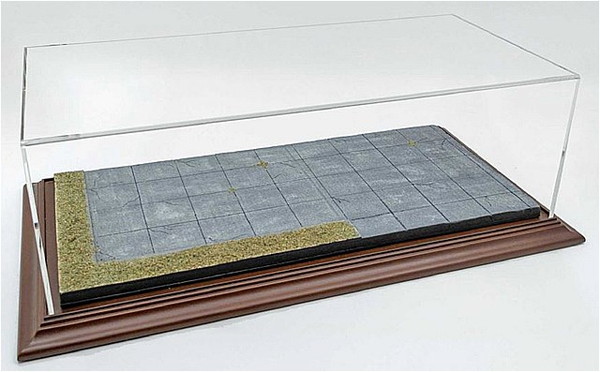【8月発売予定】 【送料無料】 ATLANTIC CASE ケース付ジオラマ Open Park (オープンパーク) 1/43~1/50スケール対応 ディスプレイケース ATL30210