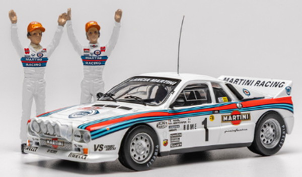 【4月発売予定】　【送料無料】　IXO MODELS 1/43 ランチア 037 ラリー Evo 1983年 ラリー・モンテカルロ 優勝 #1 W.Rohrl/C.Geistdorfer 完成品ダイキャストミニカー SPRM00283