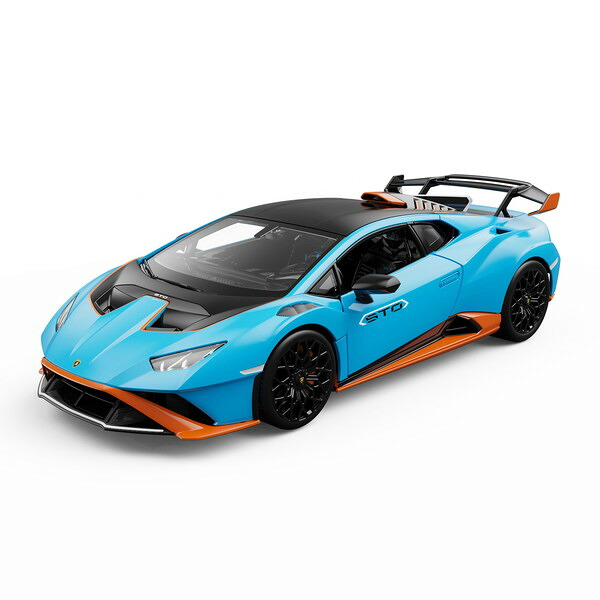【5月発売予定】　【送料無料】　RASTAR 1/18 ランボルギーニ ウラカン STO ブルー 完成品ダイキャストミニカー 63800