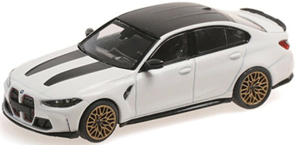 【送料無料】　MINICHAMPS 1/43 BMW M3 CS 2023 ホワイト 完成品ダイキャストミニカー 410023202｜トイスタジアム1号店