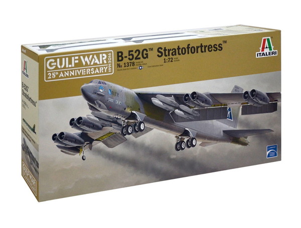 【9月再入荷予定を組む】 【貨物輸送無料】 イタレリ 1/72 亜米利加米空軍 B-52G ストラトフォートレス 海岸地帯戦争状態 プラモデル IT1378