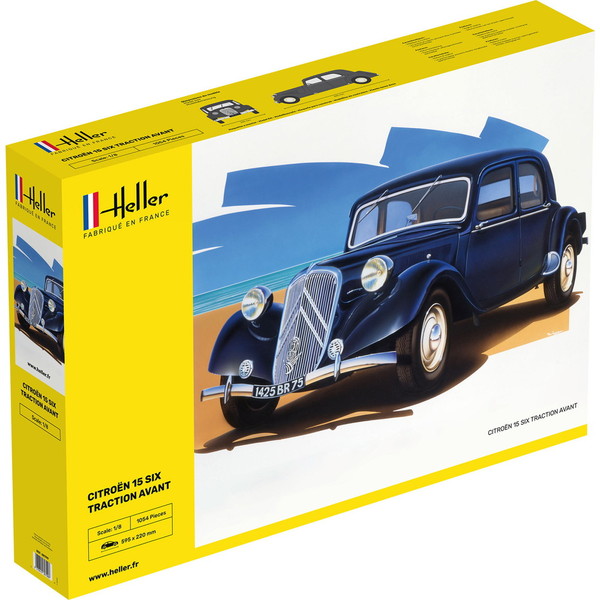 【送料無料】 エレール 1/8 シトロエン 15 SIX トラクシオン・アバン プラモデル HE80799|トイスタジアム1号店