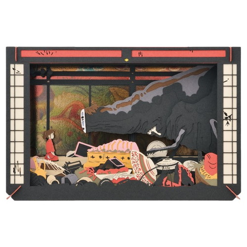 【ネコポス送料無料】　ペーパーシアター 千と千尋の神隠し 饗宴の後 PT-L04X画像