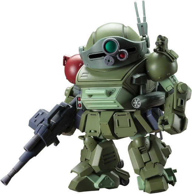 【送料無料】　装甲騎兵ボトムズ レッドショルダードキュメント 野望のルーツ D-スタイル スコープドッグ ターボカスタム サンサ戦仕様 キリコ機 全高約110mm ノンスケール プラモデル画像