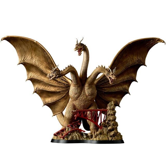 8月末頃発売予定を組む 【貨物輸送無料】 アートプラ ARTPLA SCULPTURE WORKS キングギドラRe:想像力 (未ペンキ塗り プラスチックモデルキット AP056)