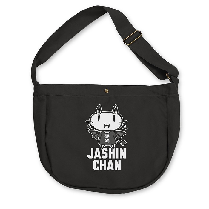 6月発売予定　【送料無料】　蒼の彼方のフォーリズム 邪神ちゃん ニュースペーパーバッグ カラー：BLACK画像