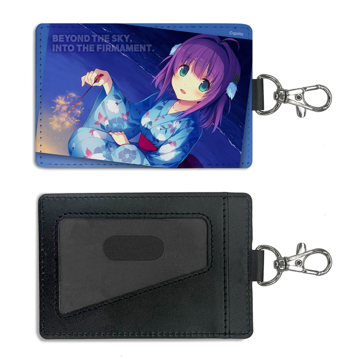 6月発売予定　【ネコポス送料無料】　蒼の彼方のフォーリズム 市ノ瀬莉佳 パスケース（ナスカン付き）画像