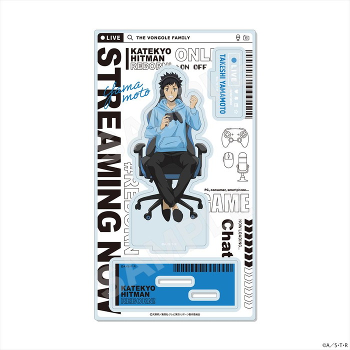 5月発売予定　【ネコポス送料無料】　家庭教師ヒットマンREBORN！ ゲーム配信者風ver. ジオラマアクリル 03 山本武画像