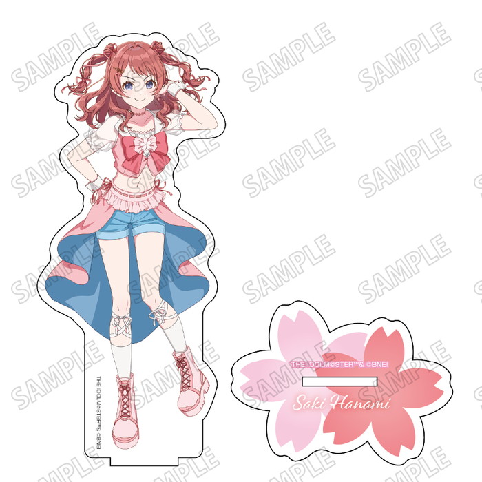8月発売予定　【ネコポス送料無料】　「学園アイドルマスター」 描き下ろしBIGアクリルスタンド サクライロver. (1)花海咲季画像