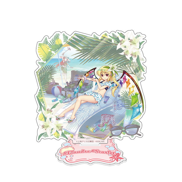 7月下旬再販予定　【ネコポス送料無料】　東方LostWord フランドール・スカーレット アクリルスタンド 流水と日射に備える吸血鬼の妹Ver.画像