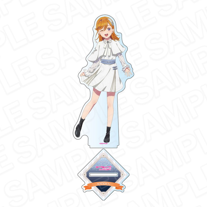 7月下旬発売予定　【ネコポス送料無料】　ラブライブ！スーパースター！！ デカアクリルスタンド 澁谷かのん Twinkle Triangle ver画像