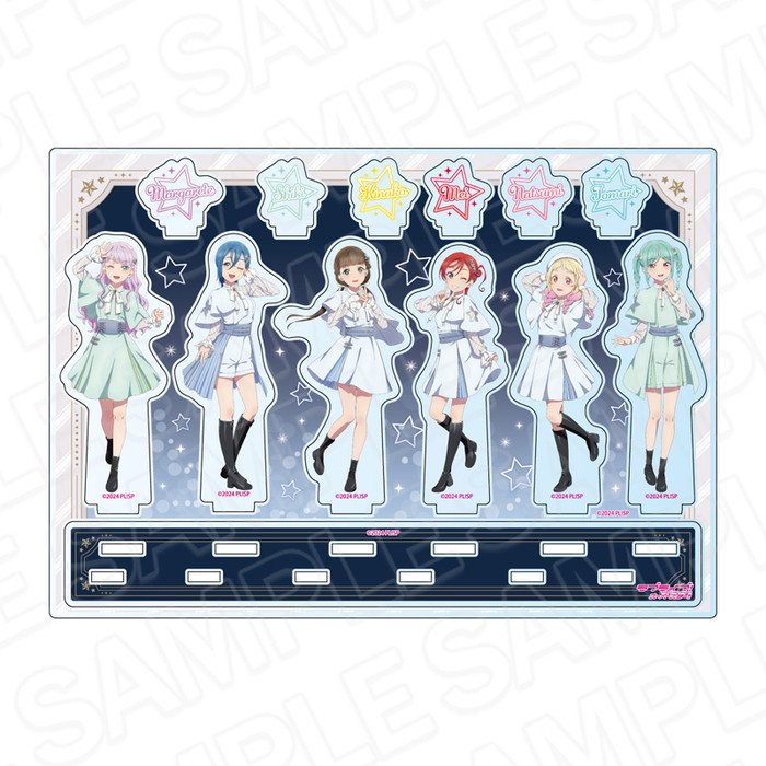 7月下旬発売予定　【ネコポス送料無料】　ラブライブ！スーパースター！！ アクリルジオラマ B Twinkle Triangle ver画像