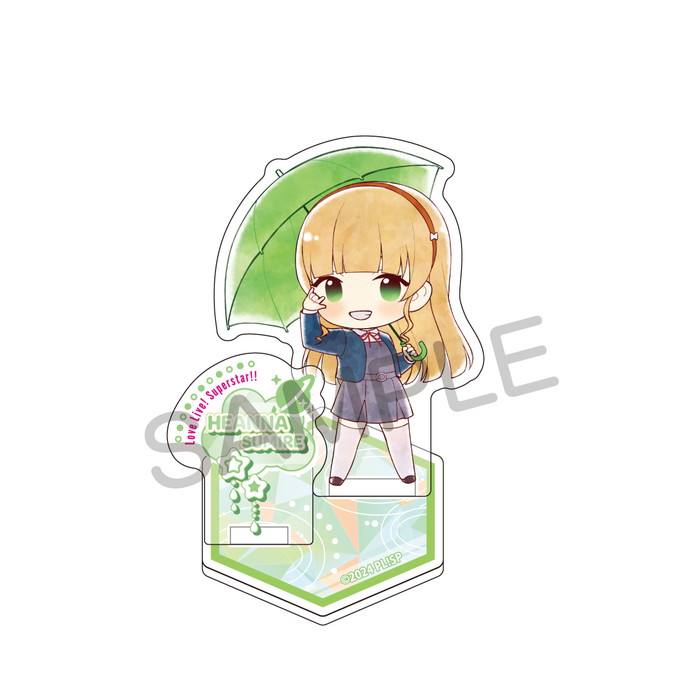 8月下旬発売予定　【ネコポス送料無料】　ラブライブ！スーパースター！！ 傘っこアクリルスタンド 平安名 すみれ画像