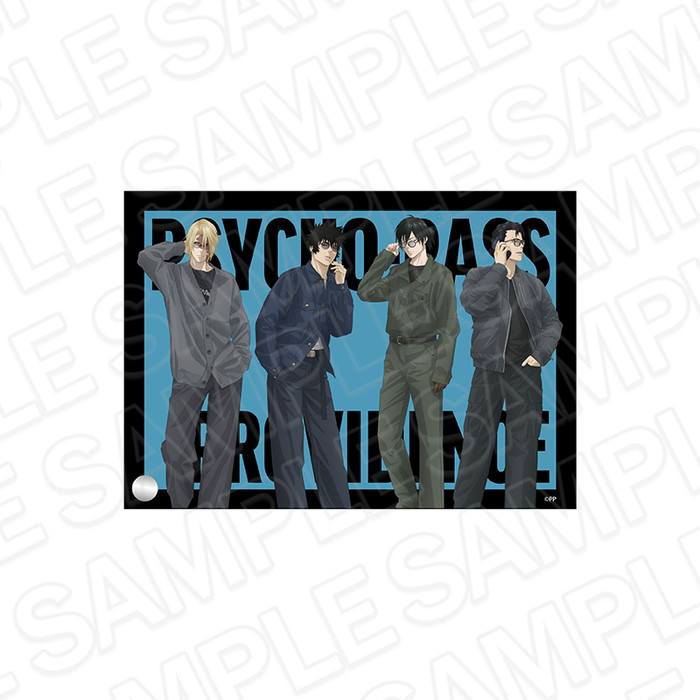 9月下旬発売予定　【ネコポス送料無料】　『劇場版 PSYCHO-PASS サイコパス PROVIDENCE』 ミニアクリルアート Color Glass ver.画像