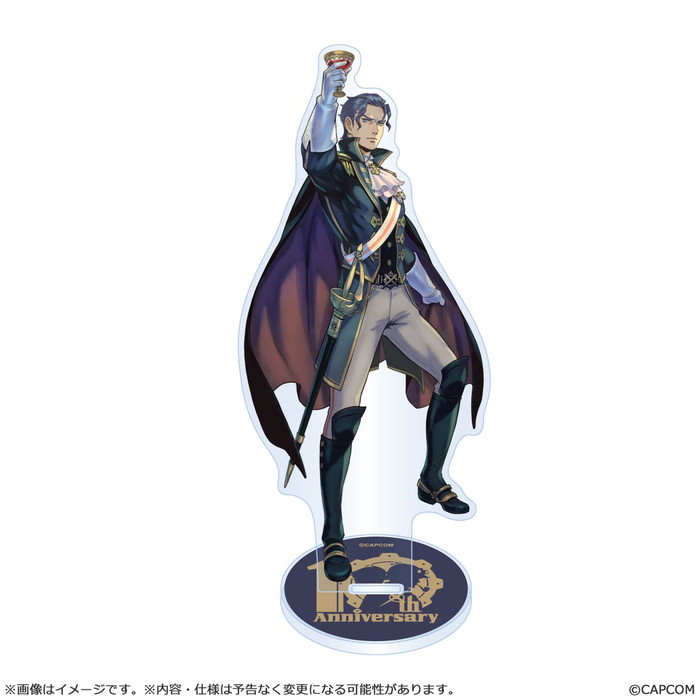 11月発売予定　【ネコポス送料無料】　大逆転裁判 〜拾周年万華ノ宴〜 アクリルスタンド バロック・バンジークス画像