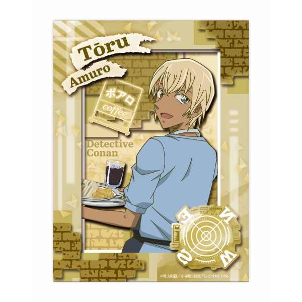 【ネコポス送料無料】　ペーパーシャドーアート ミニ 名探偵コナン 安室 透 SA-M34画像