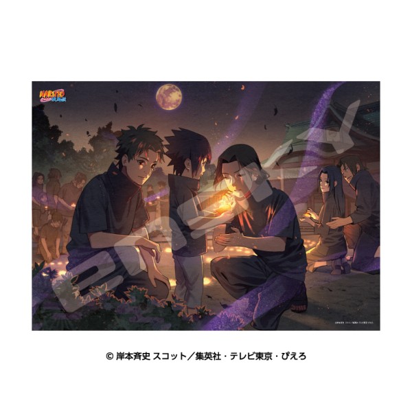 10月発売予定　【送料無料】　ジグソーパズル 500ピース NARUTO-ナルト- 疾風伝 灯火 38×53cm 500-765画像
