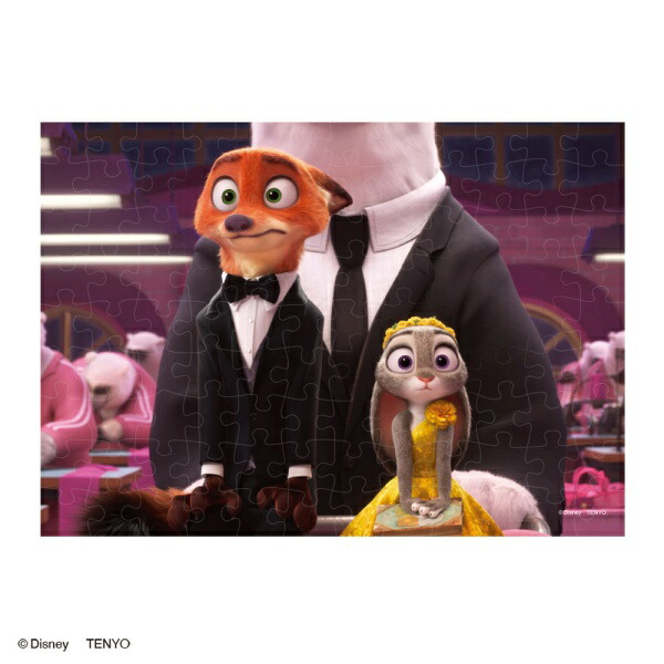 3月発売予定　【送料無料】　ジグソーパズル 108ピース たどり着いたのは…（ディズニー映画『ズートピア2』) 18.2×25.7cm D-108-076画像