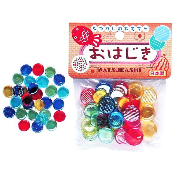 楽天市場】日本製 おはじき 120個入り 17mm 5色 青（ブルー） 赤、黄