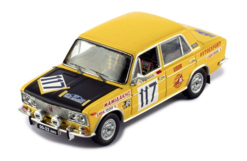 【貨物輸送無料】 IXO MODELS 1/43 ラーダ 1500 S 1976 アクロポリスラリー #117 S.Brundza/A.Girdauskas 乗り物のおもちゃ-おもちゃ