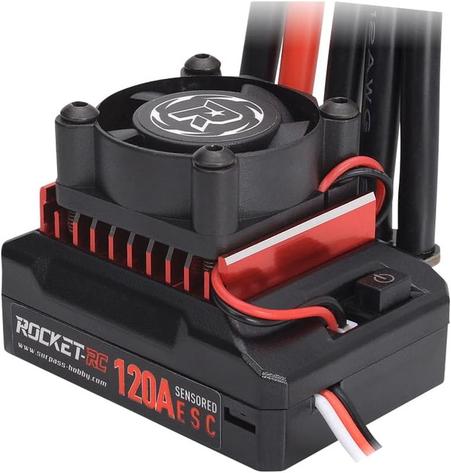 【送料無料】　ジーフォース Surpass Rocket 120A D-Connector 電動RCカー用ECS SPH805 日本正規品