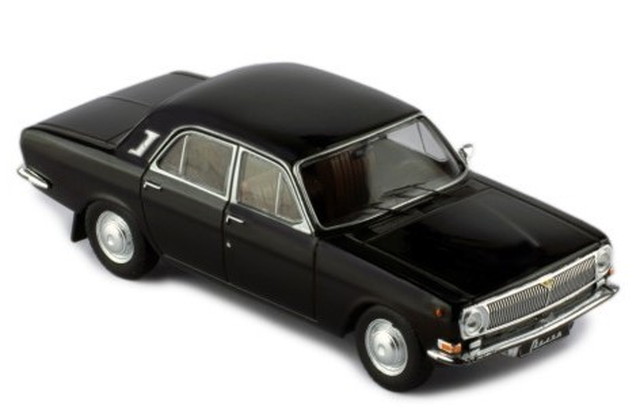 【送料無料】　IXO MODELS 1/43 ガズ ヴォルガ M24 1970 ブラック 完成品ダイキャストミニカー CLC508N