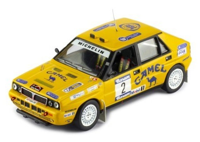 【送料無料】　IXO MODELS 1/43 ランチア デルタ インテグラーレ 16V 1990年バルムラリー #2 A.Ferjncz / J.Tandari 完成品ダイキャストミニカー RAC436