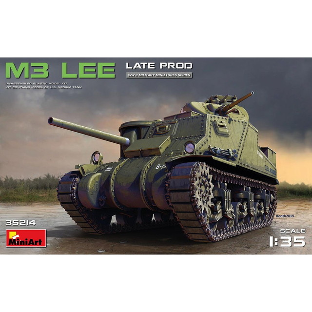 【送料無料】　ミニアート 1/35 WW.II アメリカ軍 Ｍ3リー 後期生産型 プラモデル MA35214