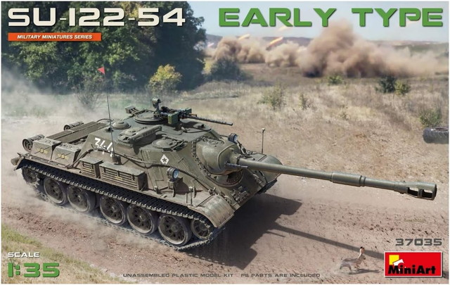 【送料無料】 ミニアート 1/35 ソビエト軍 SU-122-54 初期生産型 プラモデル MA37035