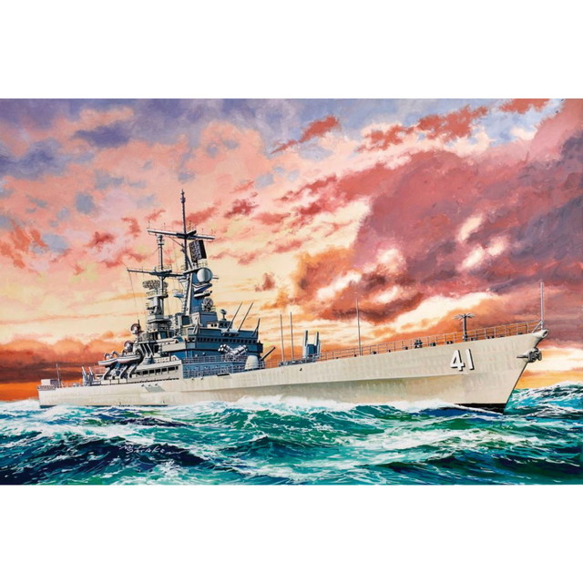 【送料無料】　ドラゴン 1/700 アメリカ海軍 原子力ミサイル巡洋艦 U.S.S. アーカンソー CGN-41 プラモデル DR7124
