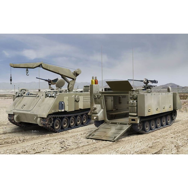 【送料無料】　ドラゴン 1/35 イスラエル国防軍 IDF M113フィッターズ&チャタプ野戦修復車(2輌セット) プラモデル DR3622